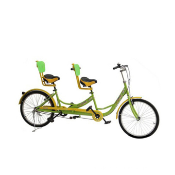 High quality steel frame tandem bike for touring/no foldable  tandem bike/sightseeing bike for a couple